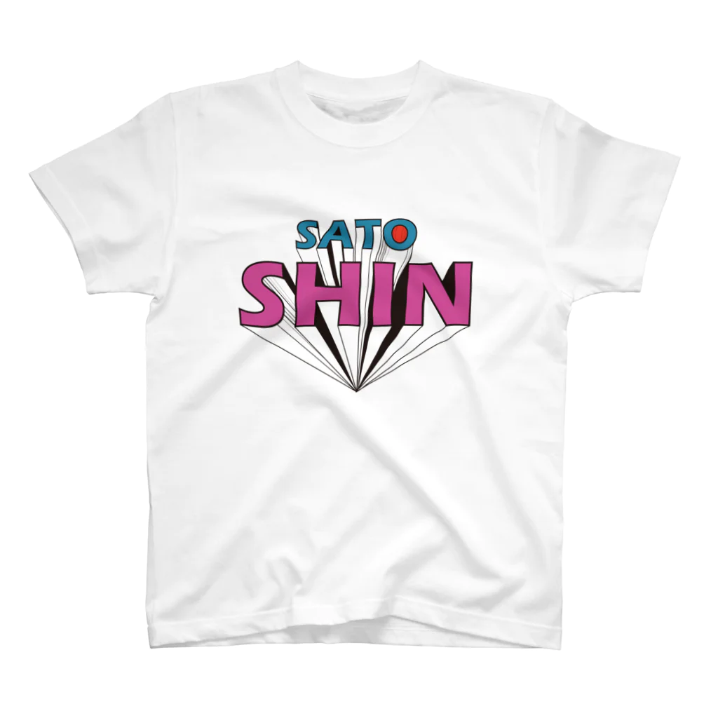 SSShiNNNのSATO SHIN スタンダードTシャツ