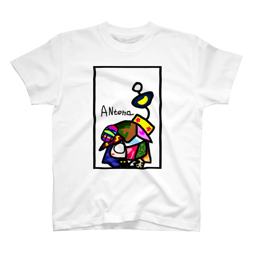 美加地商店のカクカクアンテナ Regular Fit T-Shirt