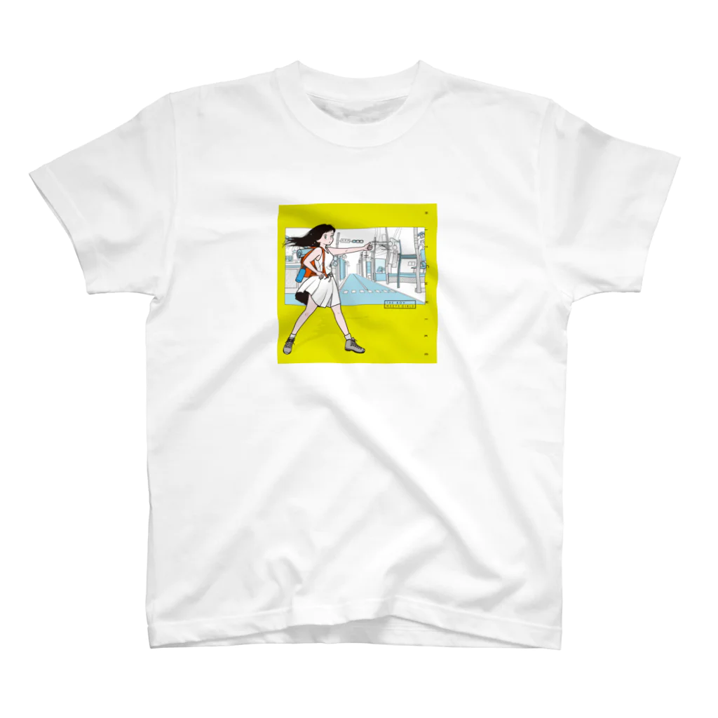 THE BOY MEETS GIRLSのHITCH HIKE Regular Fit T-Shirt