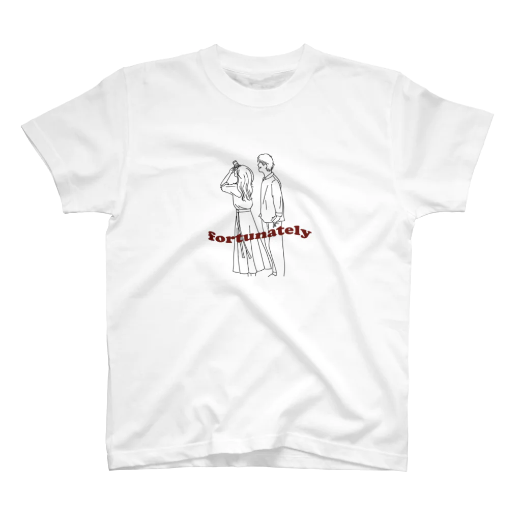 LAMEY_DESIGNのfortunately スタンダードTシャツ