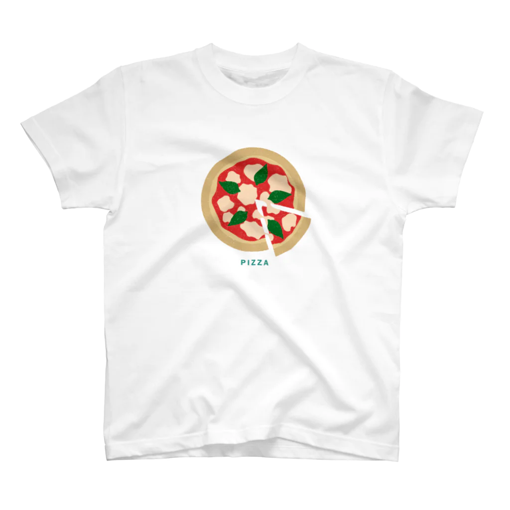 meroruのピザ スタンダードTシャツ