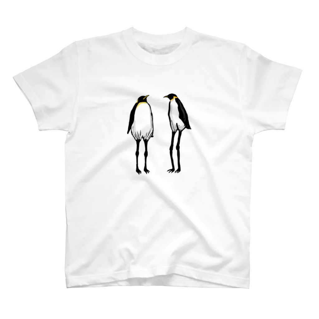 ちびシャトルのスタイリッシュペンギンW Regular Fit T-Shirt