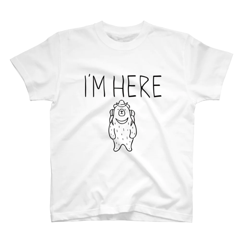 ごろねのI'M HERE スタンダードTシャツ