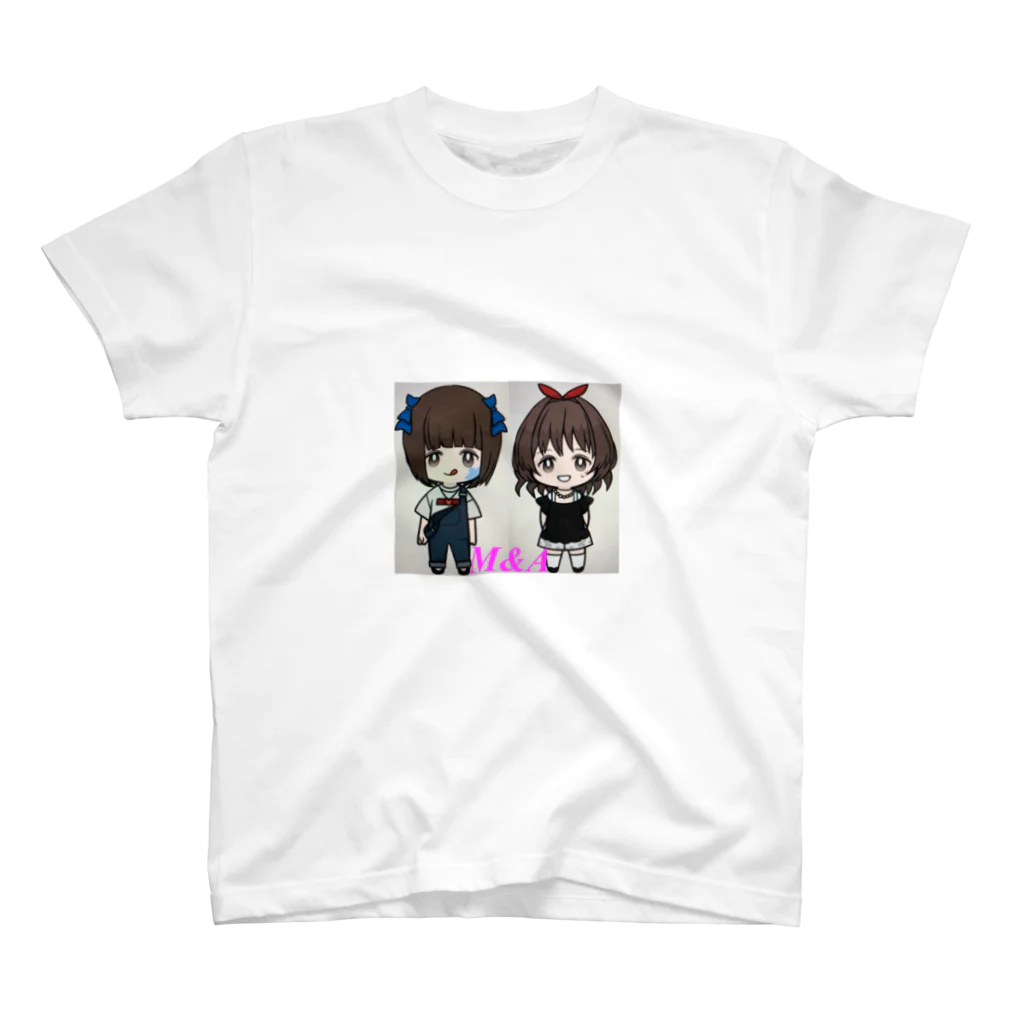 ゆまゆあのロゴ入りM&A スタンダードTシャツ