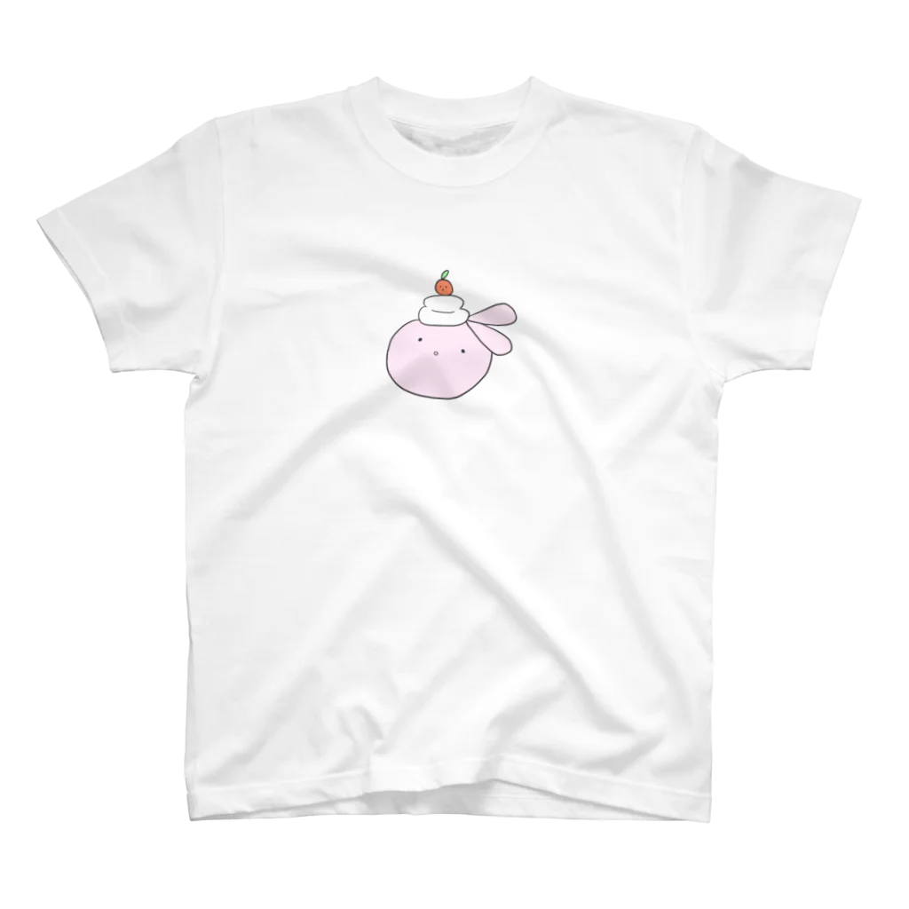 アリエスのイラストグッズやさんのもちうさぎ Regular Fit T-Shirt