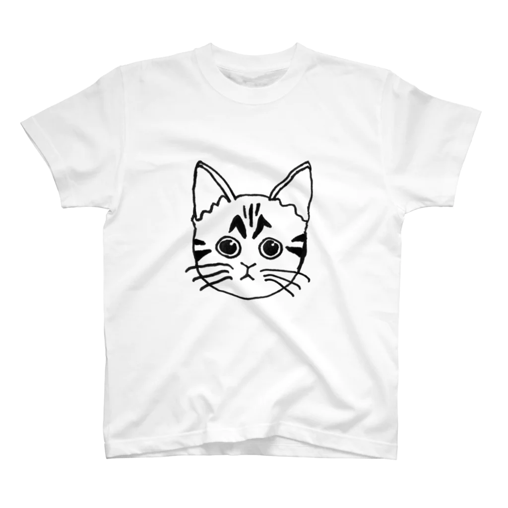 あすきなまこ の岡本くんのねこ スタンダードTシャツ