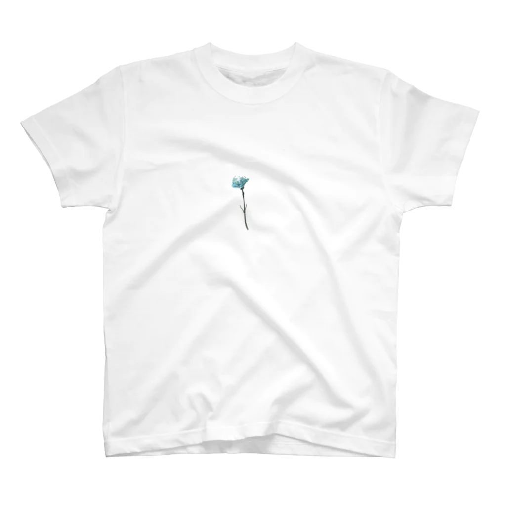 ゲイブル gableの水色花 Regular Fit T-Shirt
