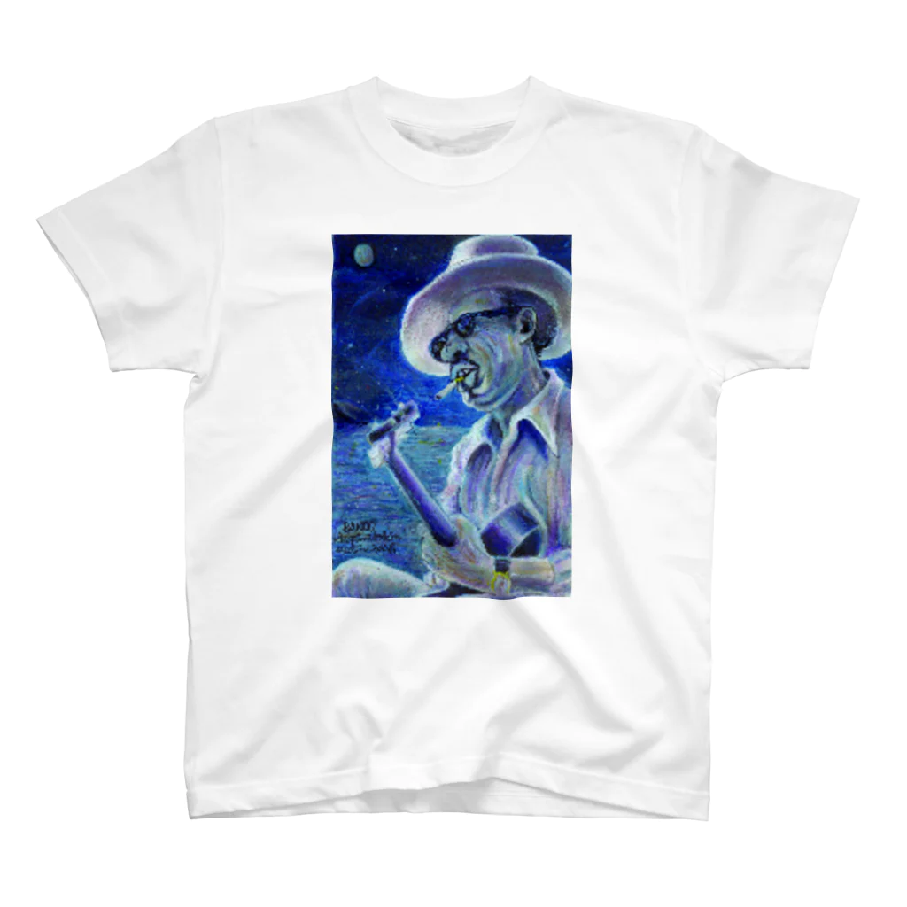 【Soul Syndicate】播東和彦の【Soul Syndicate】Blues#１ Regular Fit T-Shirt