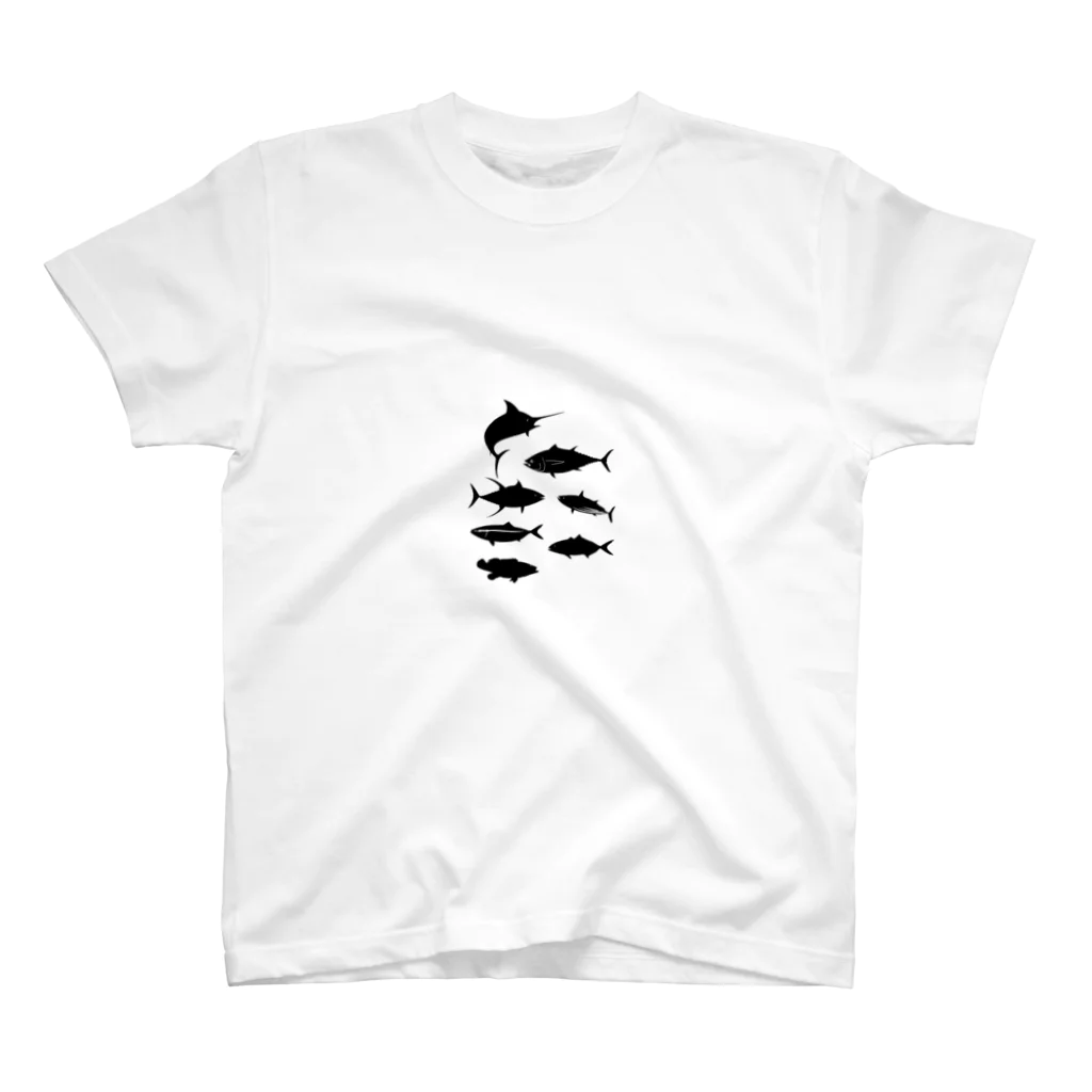 KING FISHERのサカナたち スタンダードTシャツ