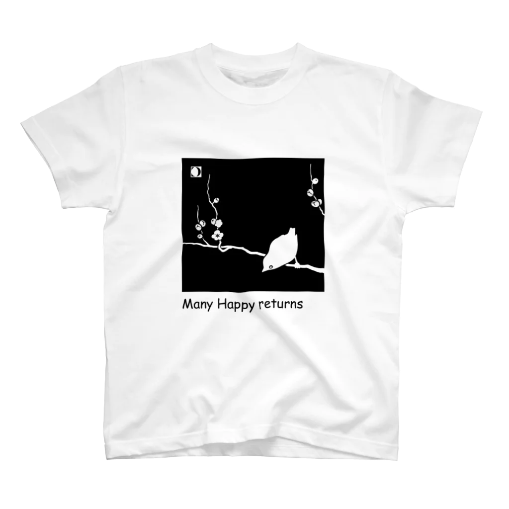 aquaのMany Happy returns (w) スタンダードTシャツ