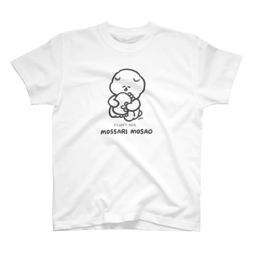 じゅんのもっさりもさおとカニさん スタンダードTシャツ