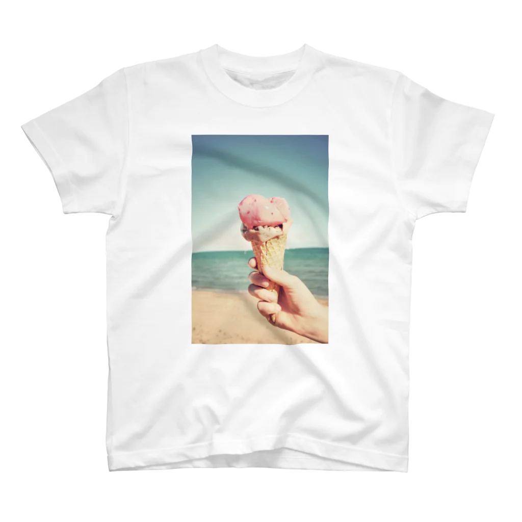 MEA1013のGive me an icecream ! Regular Fit T-Shirt