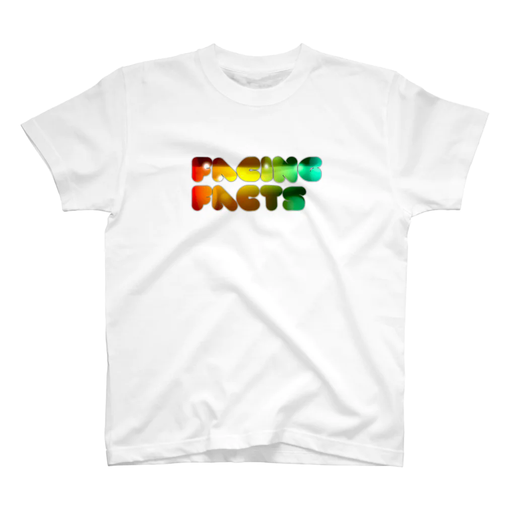 蒼天イソノボンボンのfacing facts スタンダードTシャツ