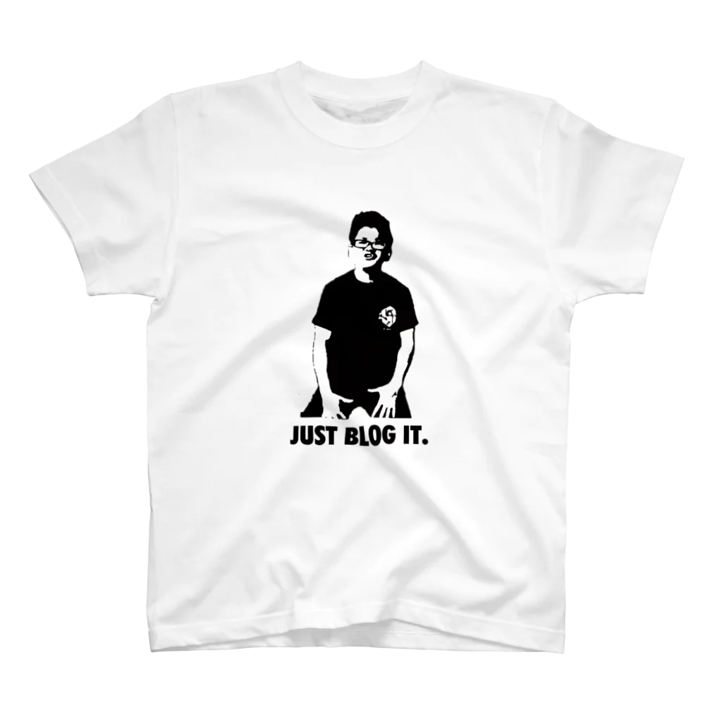 smokeymonkeyのJUST BLOG IT. Regular Fit T-Shirt