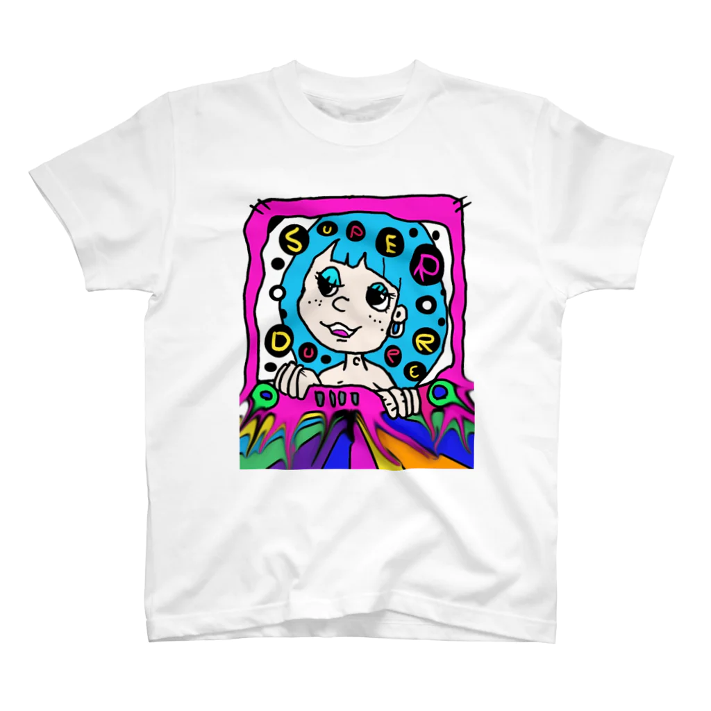 ☆Super Duper☆のSUPER☆DUPER Tシャツ(女の子) スタンダードTシャツ