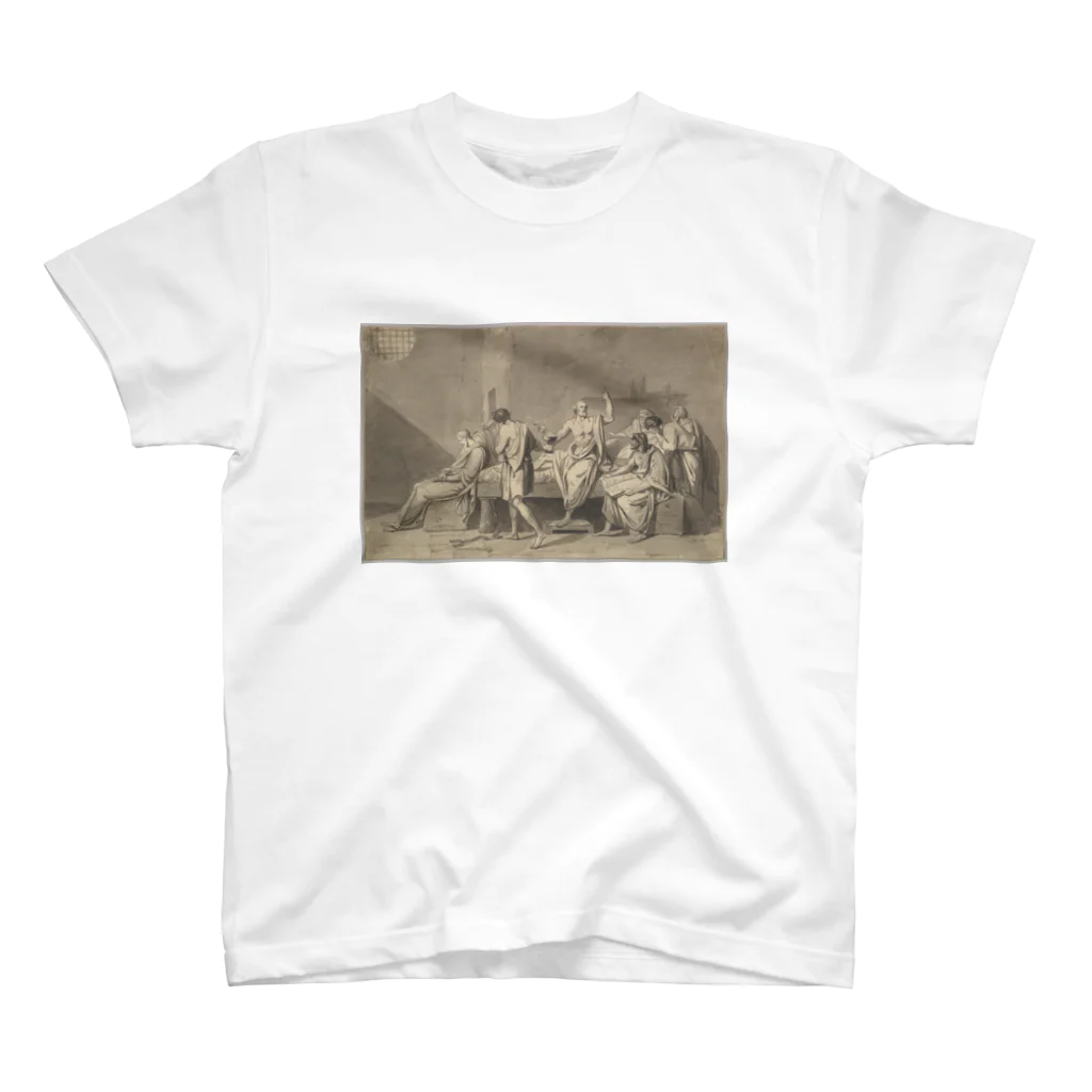 HOKO-ANのThe Death of Socrates  ソクラテスの死 スタンダードTシャツ