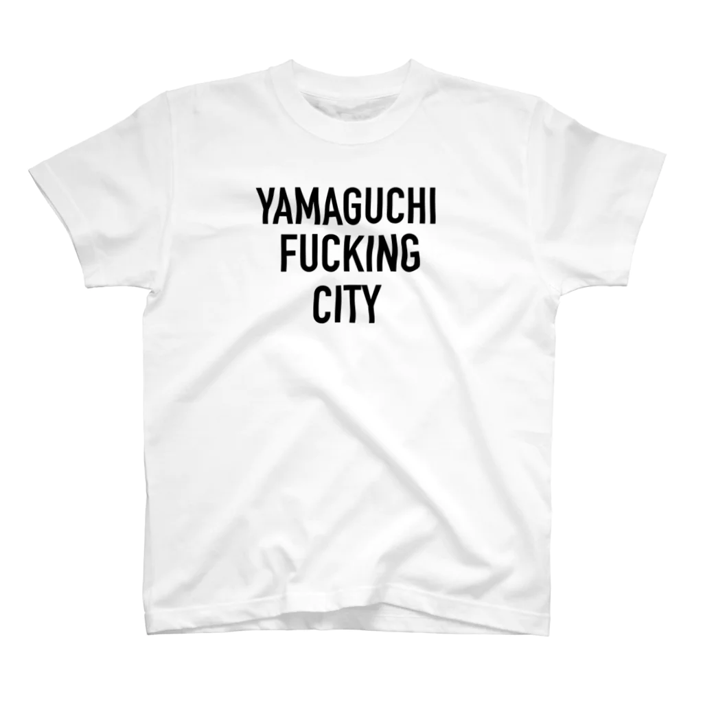 lilsnow cocoonのFUCKING CITY  Regular Fit T-Shirt