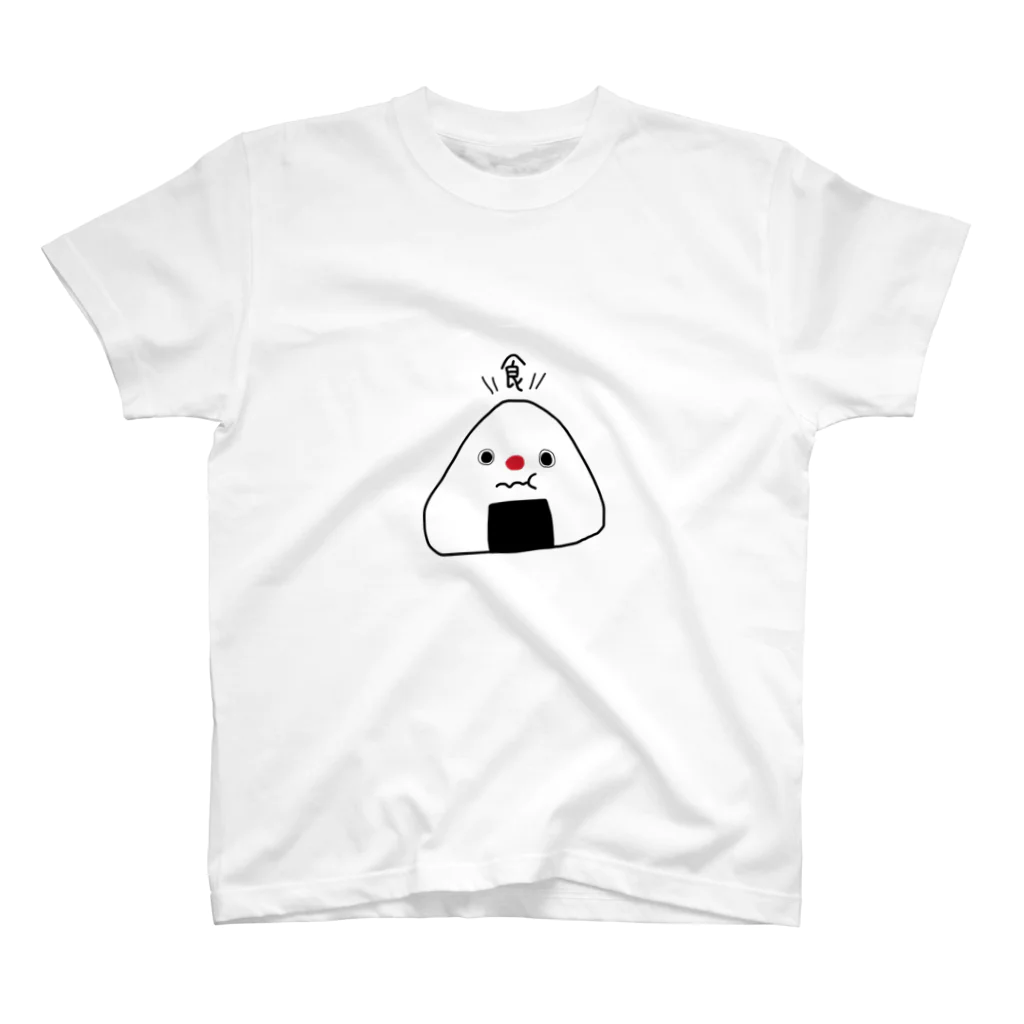 puppy puppyのもぐもぐおにぎりくん Regular Fit T-Shirt