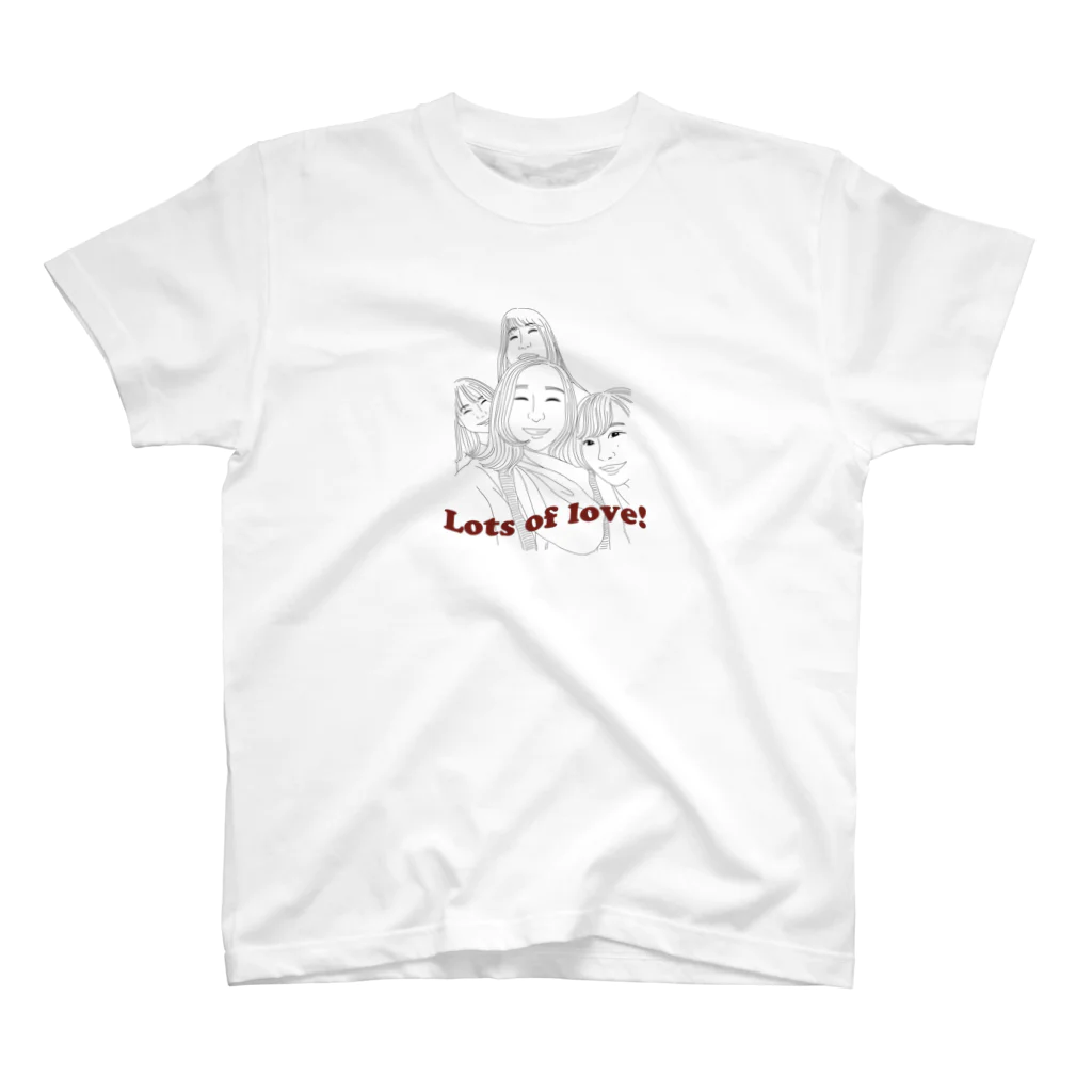 LAMEY_DESIGNのLots of love! Regular Fit T-Shirt