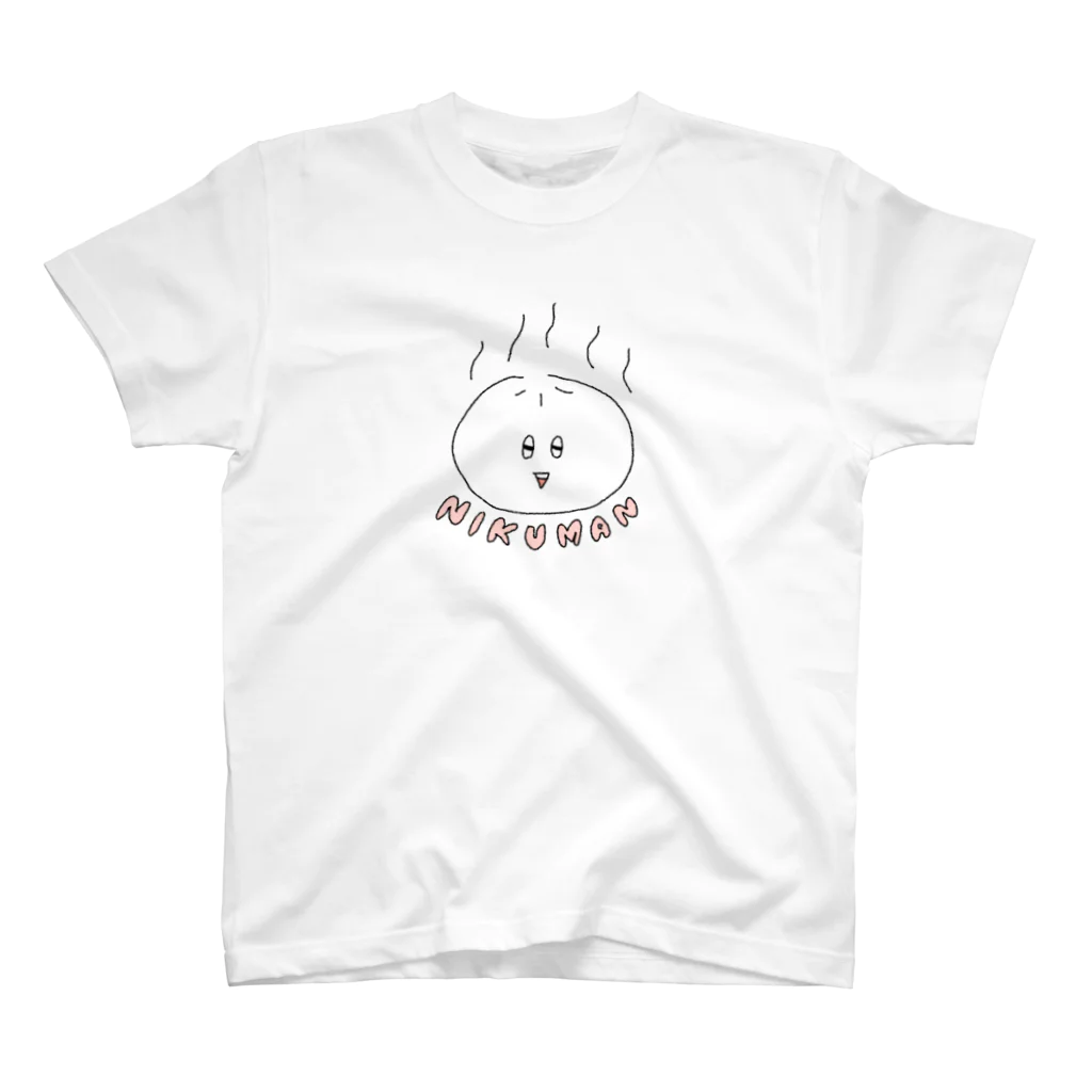 nyota|にょたの食べごろ肉まん スタンダードTシャツ