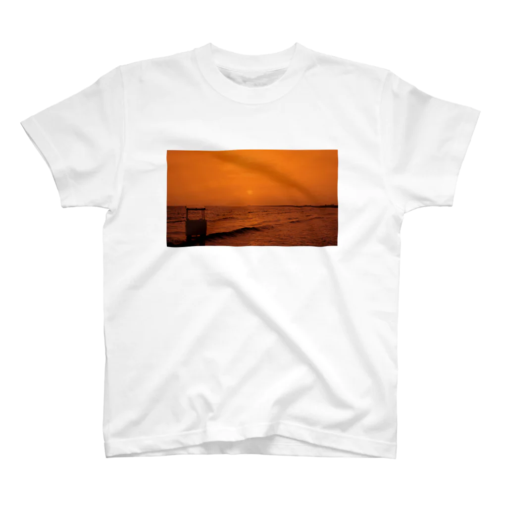 FahrenheitのBEACH orange スタンダードTシャツ