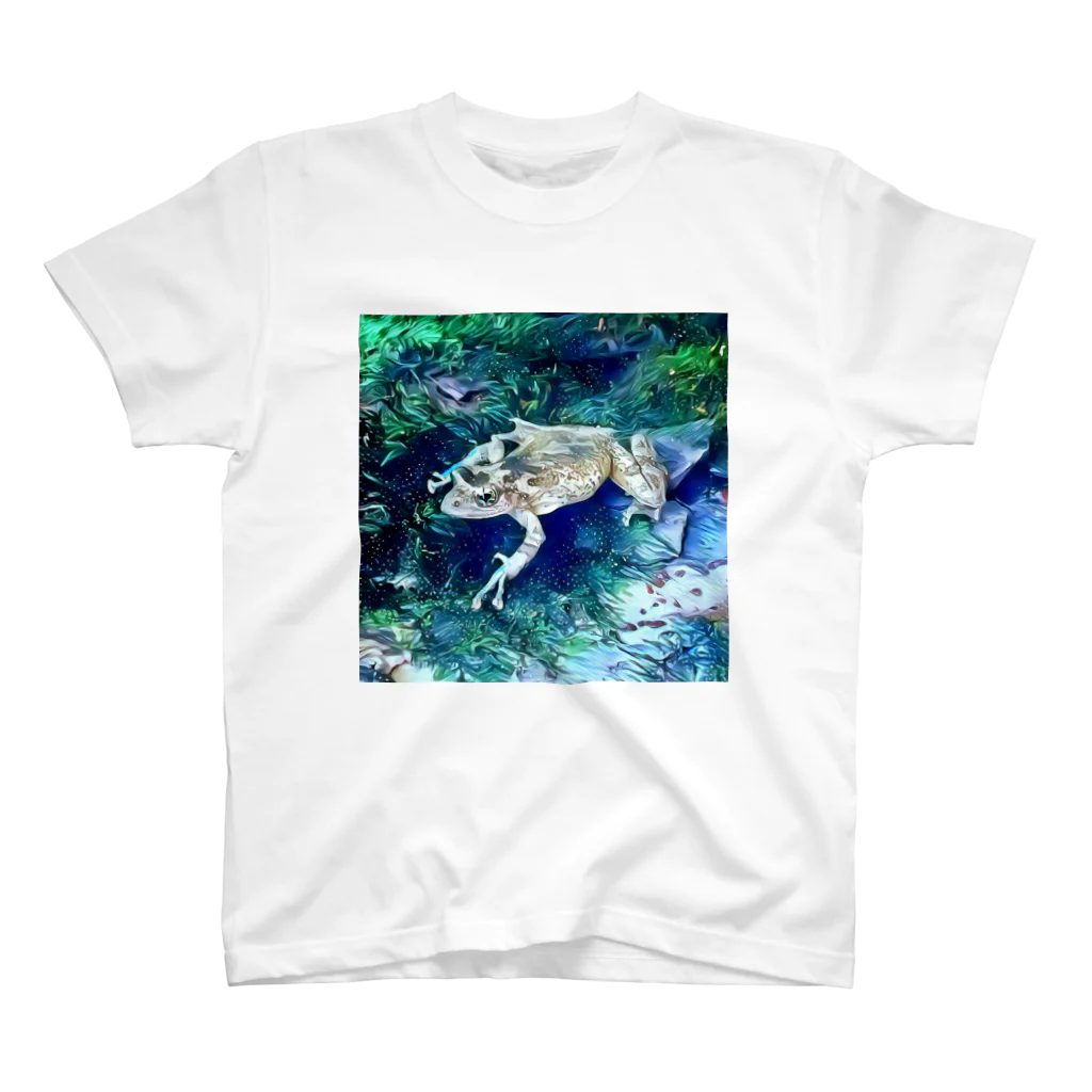 Fantastic FrogのFantastic Frog -White Ice Version- Regular Fit T-Shirt