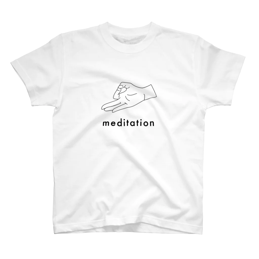 meditationのmudra スタンダードTシャツ