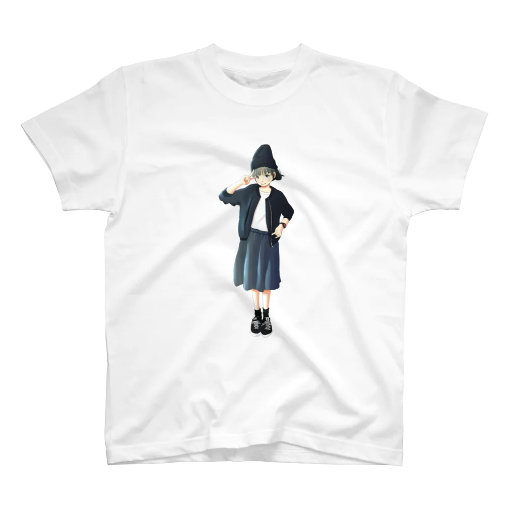 かねじの漆黒少女 Regular Fit T-Shirt