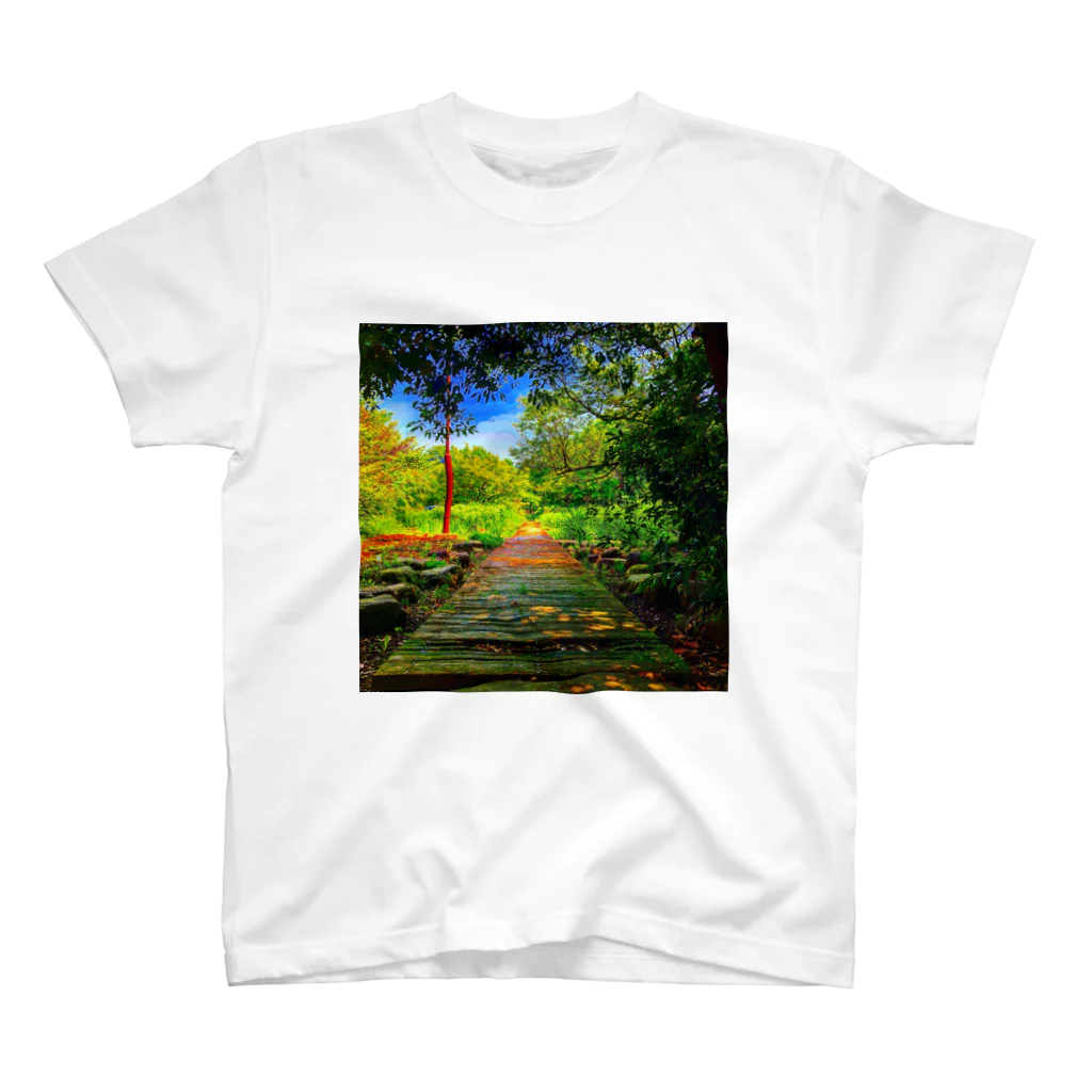 H.photo.shopの懐かしの風景 スタンダードTシャツ