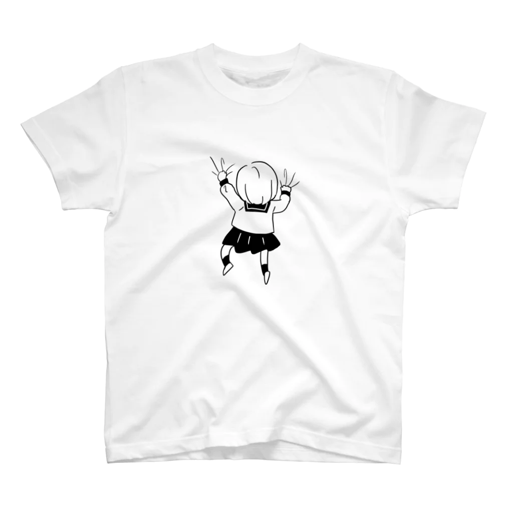 amam1126のしがみつく女の子 Regular Fit T-Shirt