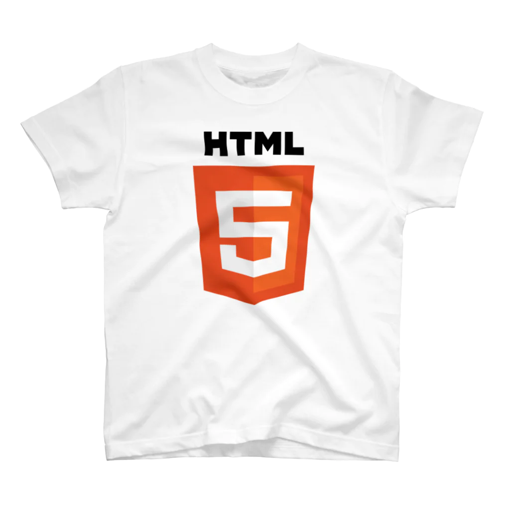 418 I'm a tea potのHTML5 Original Logo スタンダードTシャツ