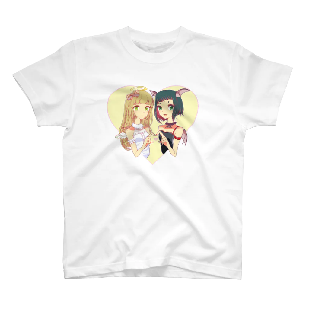 とうふちゃんのおみせの華緒と寿々華 スタンダードTシャツ