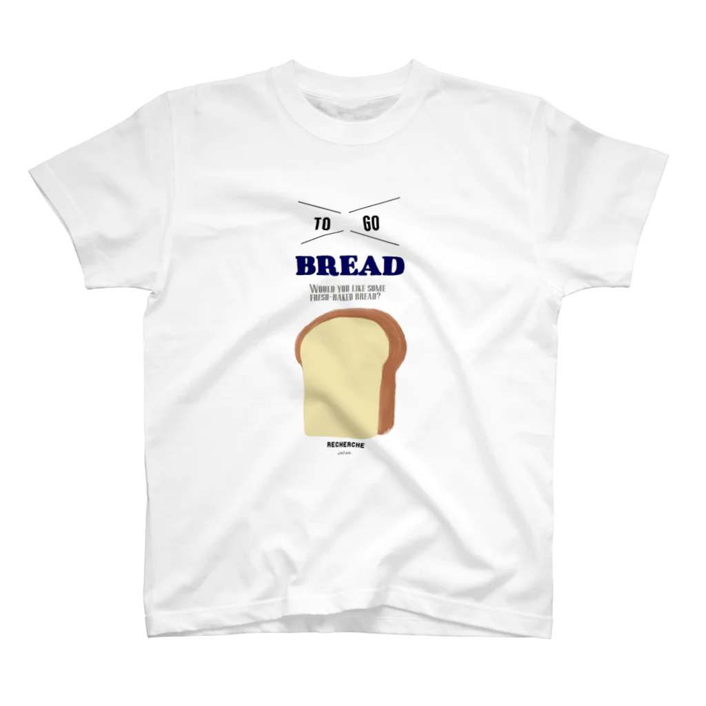 Recherche_PRODUCTのパン スタンダードTシャツ