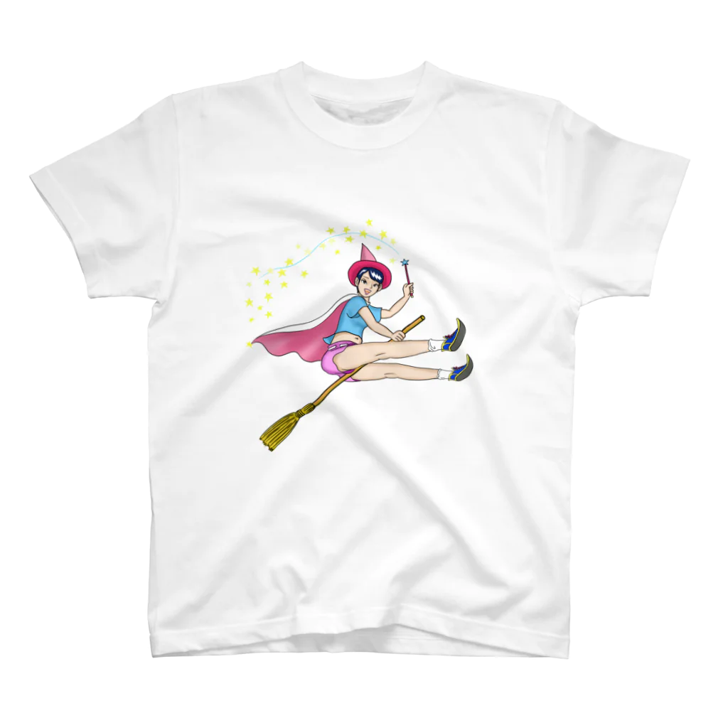 keinakamparaのHAPPY魔女･宝来なつめ002 スタンダードTシャツ