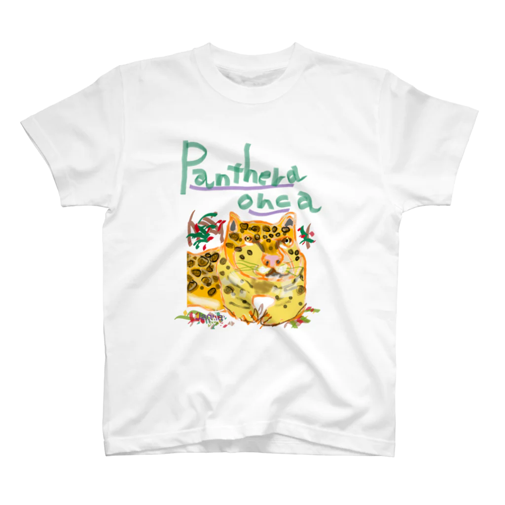 uwotomoのPanthera onca スタンダードTシャツ