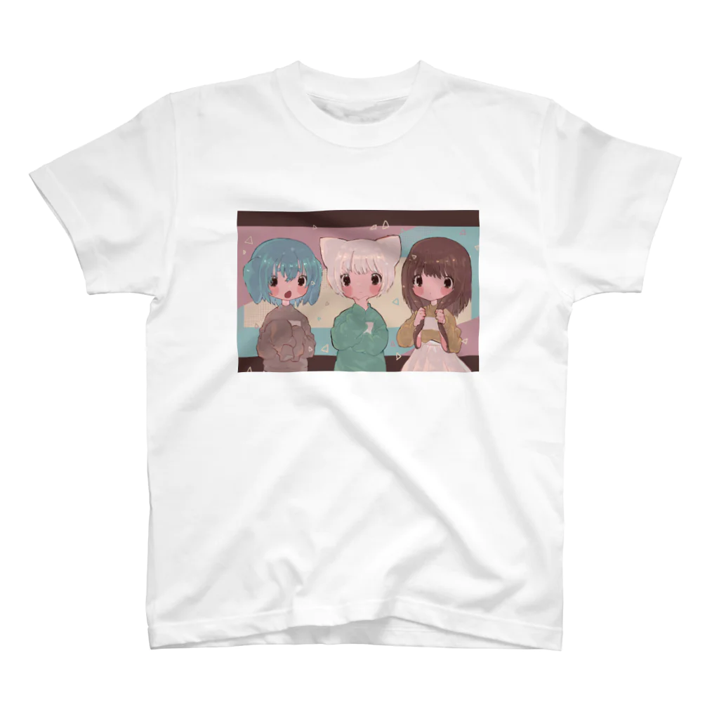 ねおぴす/neopisのけもちゃんず スタンダードTシャツ