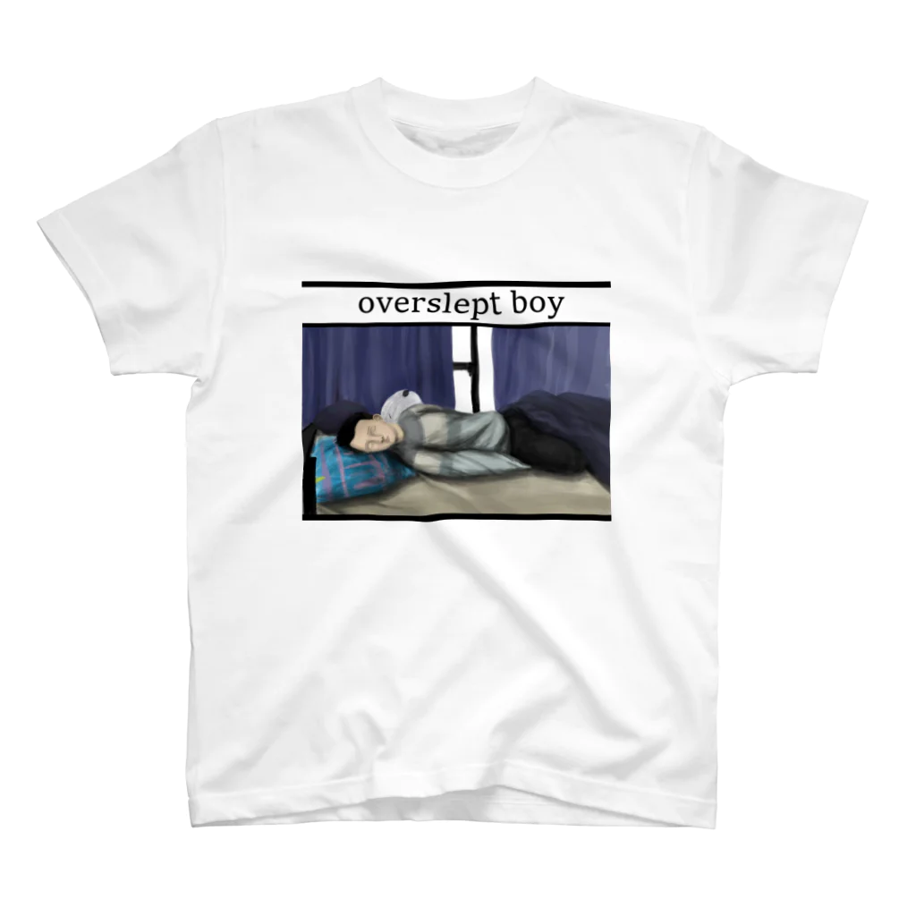 じょうこじまのoverslept boy Regular Fit T-Shirt