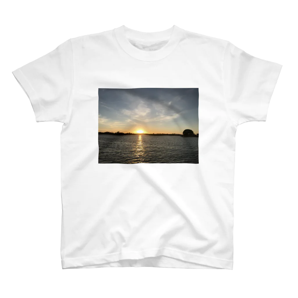 Rino@島の人のSunset Regular Fit T-Shirt