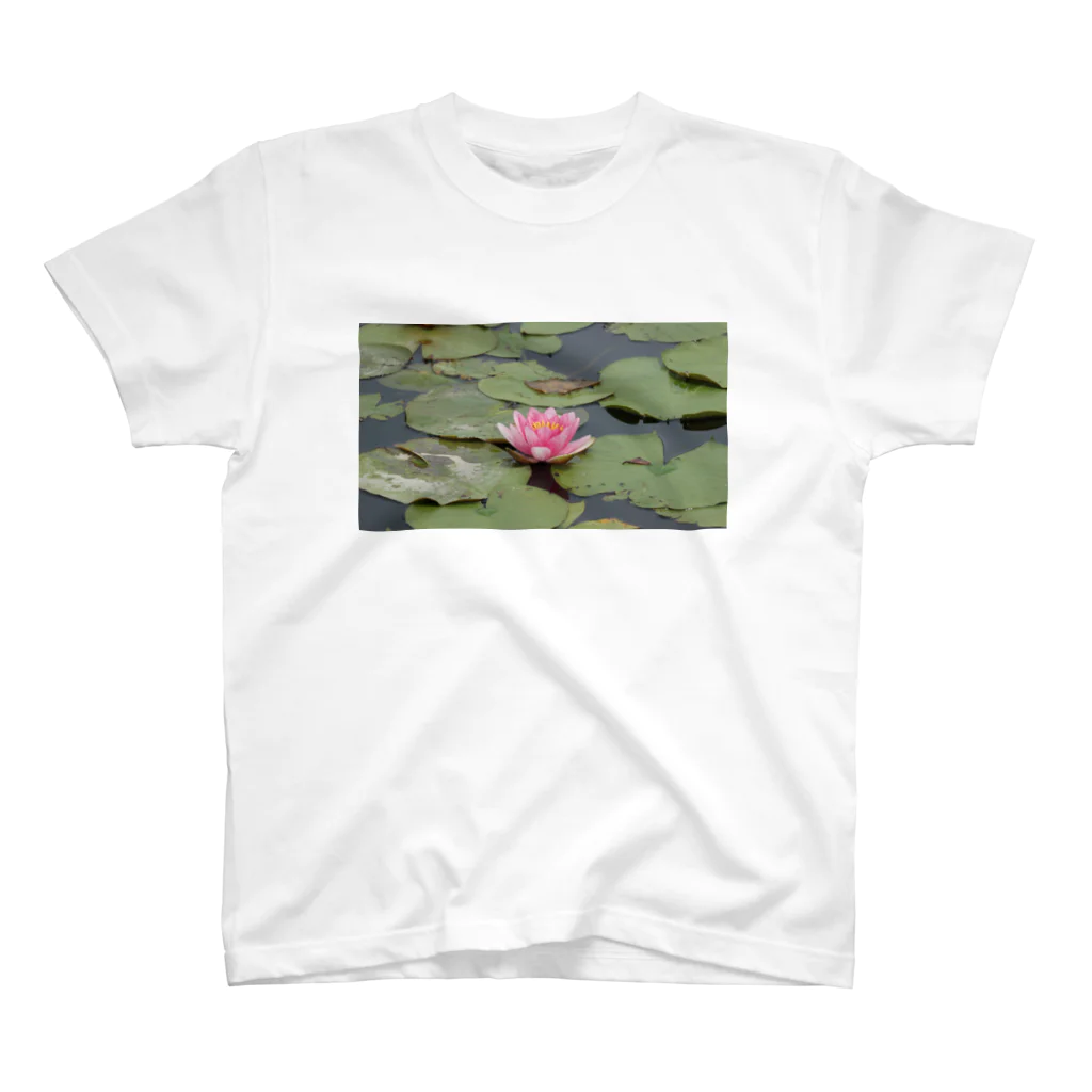 Saori Nishioの蓮（ピンク） Regular Fit T-Shirt
