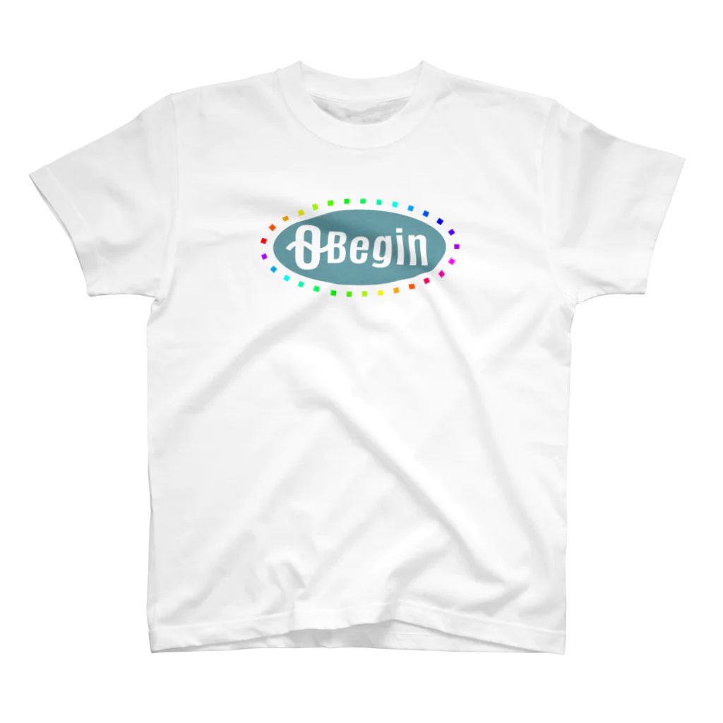 [0~Begin]の[0~Begin]ロゴプリント スタンダードTシャツ