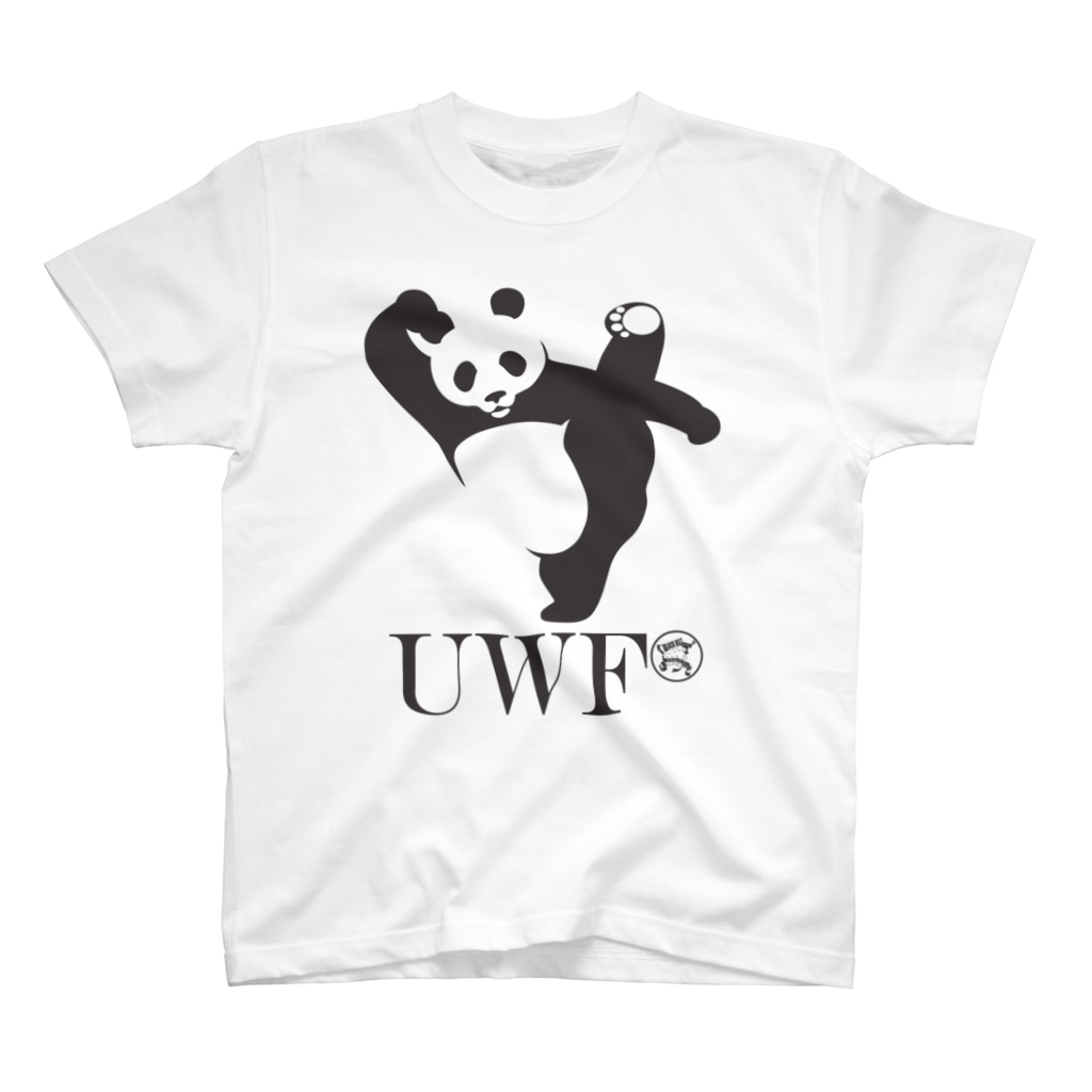 BLACKBELTのUWFパンダTシャツ Regular Fit T-Shirt