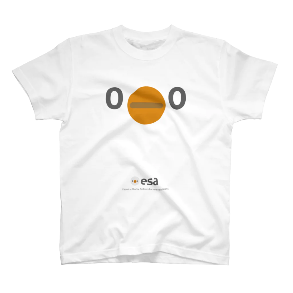 (\( ⁰⊖⁰)/) esaのesa ⁰⊖⁰ ﾎｺﾞｼｮｸ Regular Fit T-Shirt