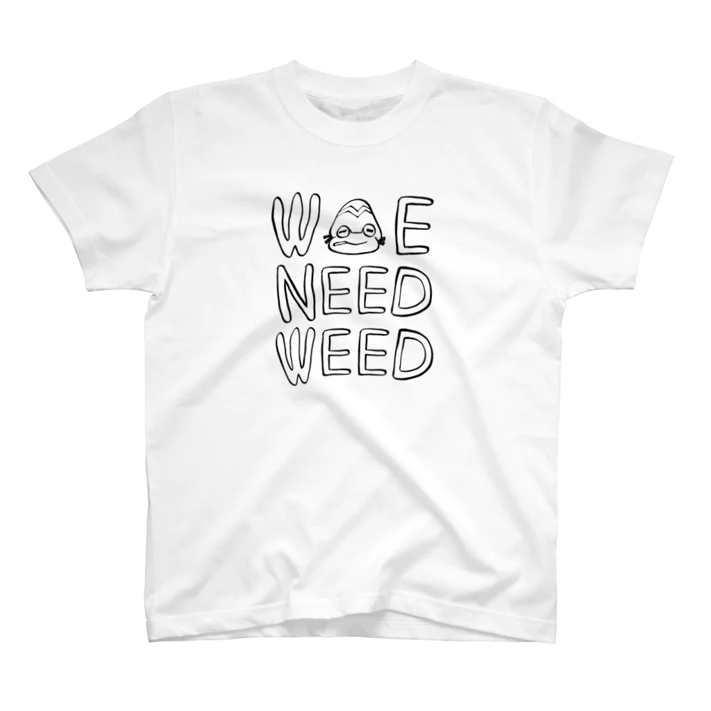 キメねこのWE NEED WEED スタンダードTシャツ