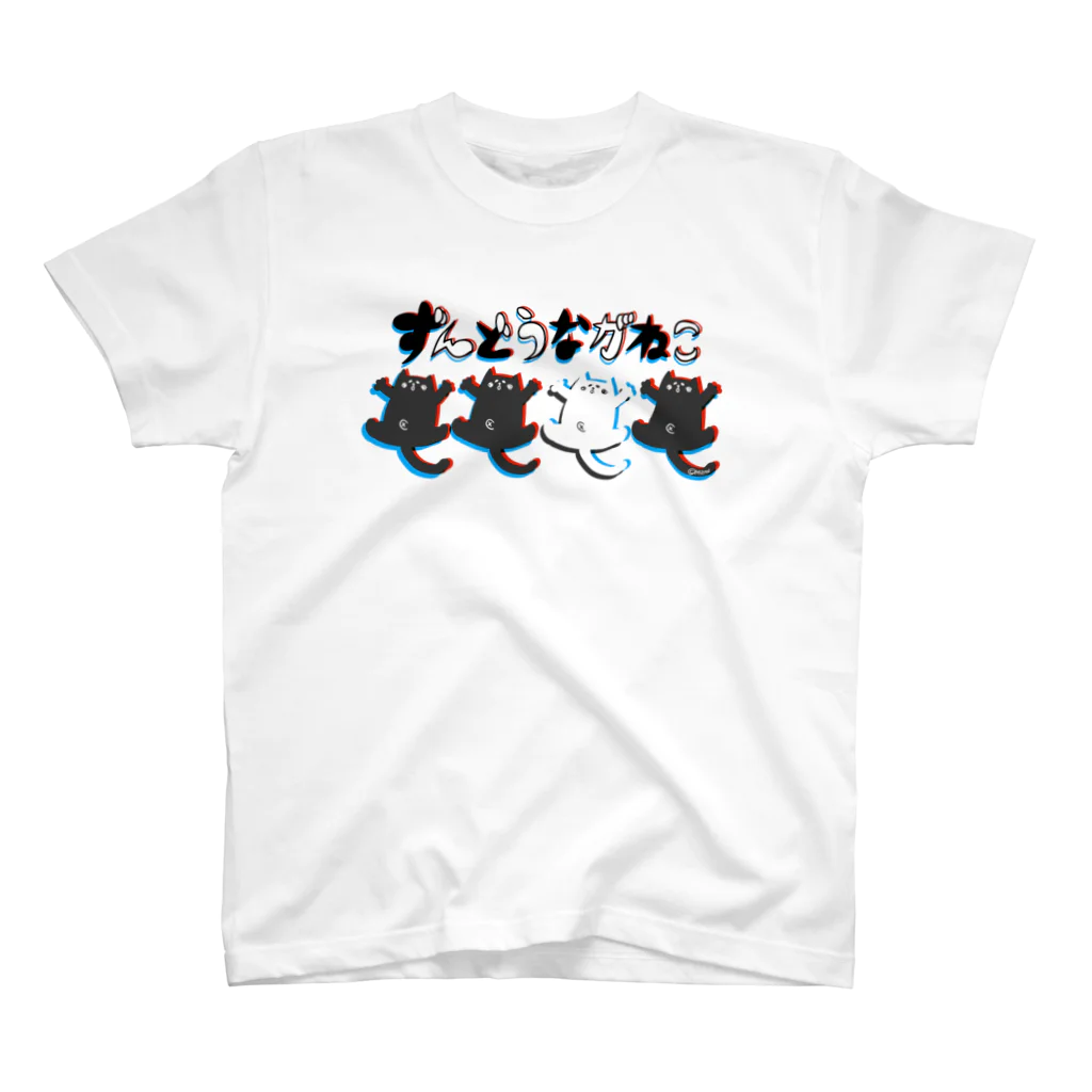 Manumugen.のずんどうながねこ スタンダードTシャツ