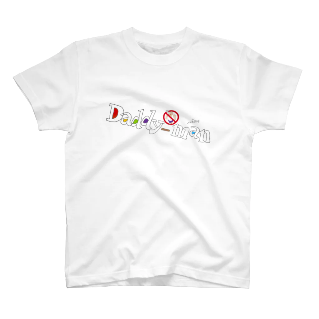 uwotomoのDaddy-man スタンダードTシャツ