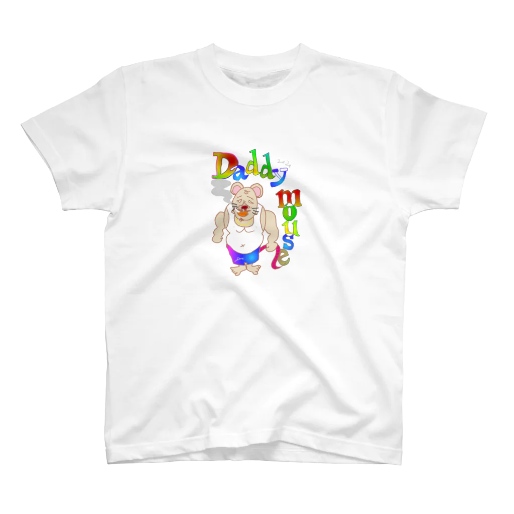 uwotomoのDaddy-mouse スタンダードTシャツ