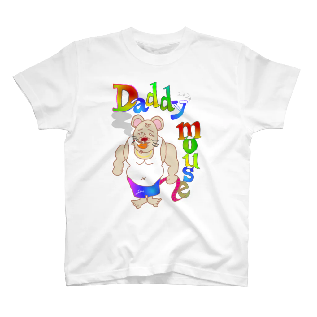 uwotomoのDaddy-mouse Regular Fit T-Shirt