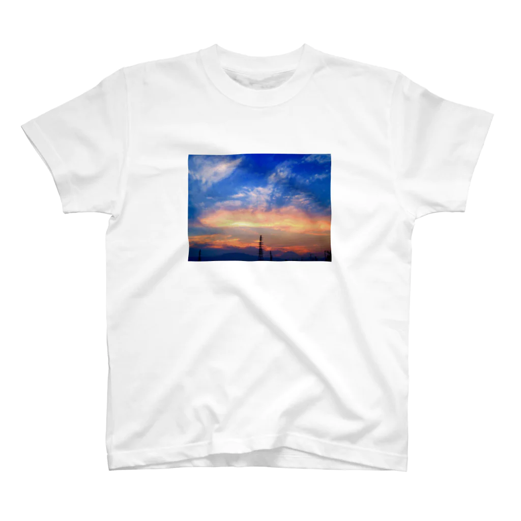 Sato-CのSunset and clouds スタンダードTシャツ