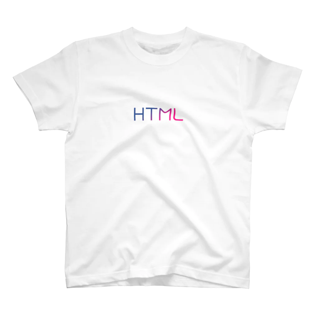 WebDesignFacts SHOPのHTMLロゴ スタンダードTシャツ