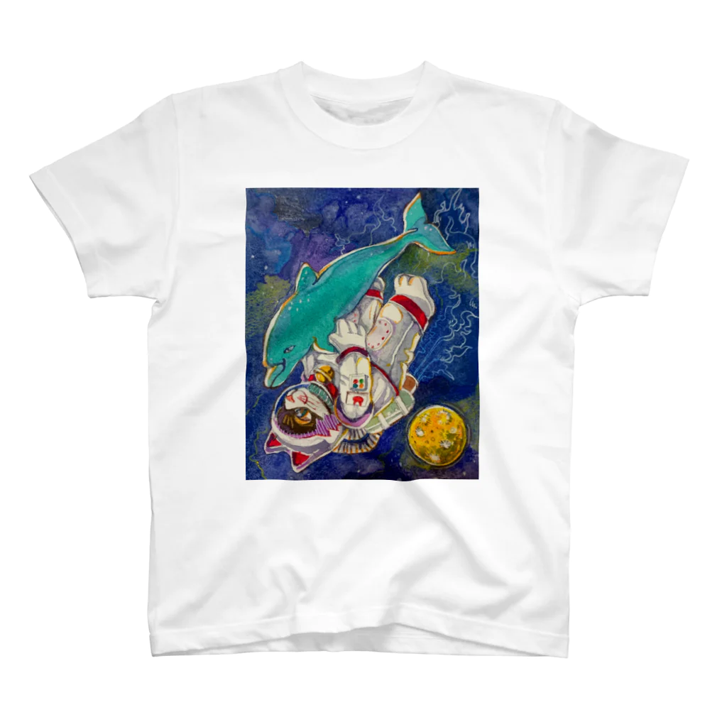 栞南シチのきみと宇宙浮遊 スタンダードTシャツ